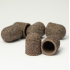 Pedicure Sanding Caps Light Brown 10pcs #C Grit